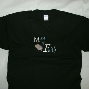 Man of Faith Inspirational Christian T-Shirt